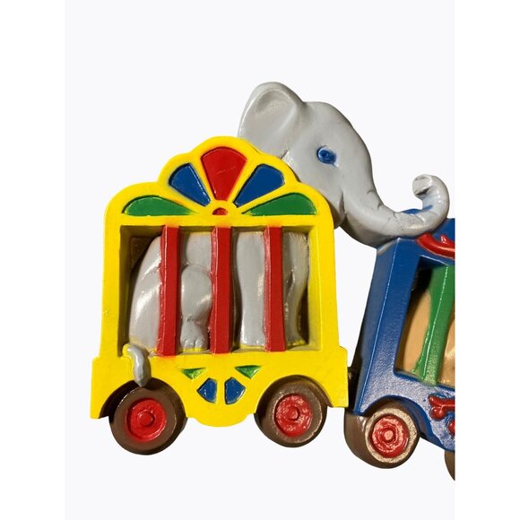 Vintage Burwood Products Circus Train Wall Plaques #3109-1 - Picture 14 of 14